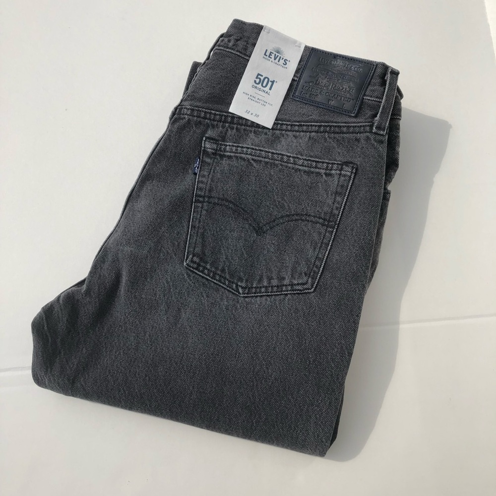 Levi's Made & Crafted 501 High-Rise Jeans Size 32 - Picture 8 of 8